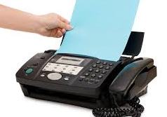 using fax machine